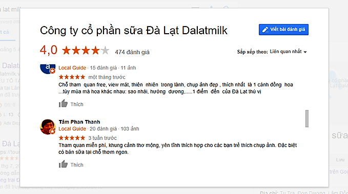 Nông trại Đà Lạt milk farm