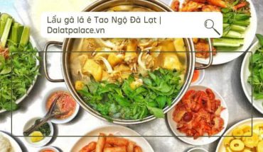 Lẩu gà lá é Tao Ngộ Đà Lạt