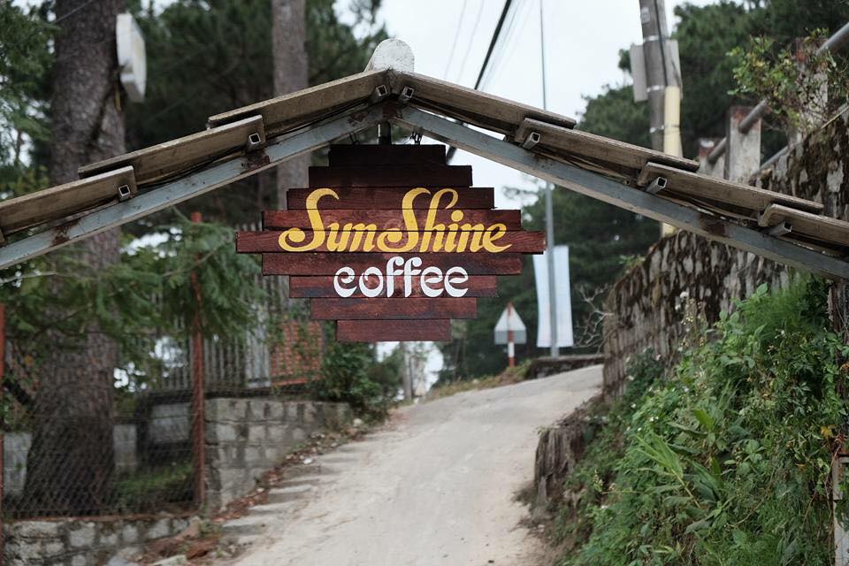 Sunshine coffee Đà Lạt đẹp