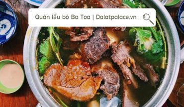 Quán lẩu bò Ba Toa