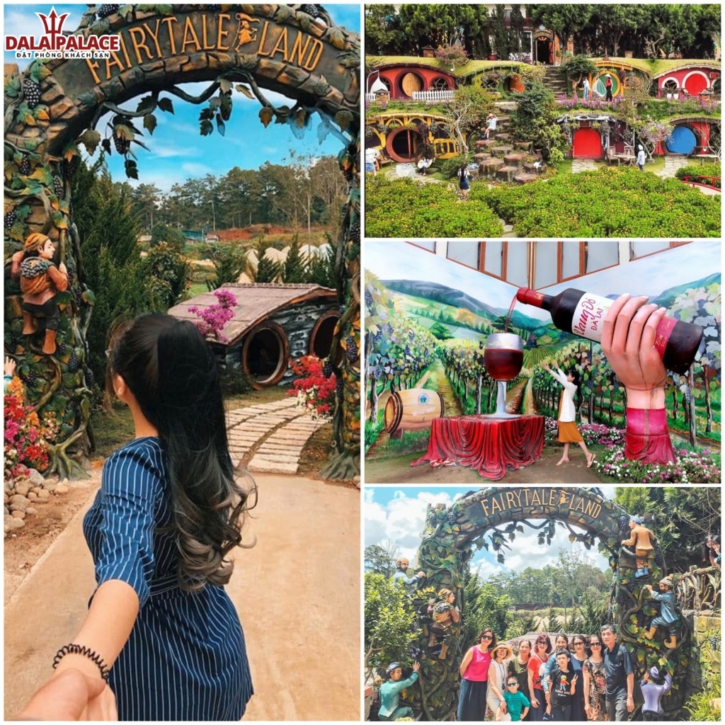 Check in khắp góc ở Fairytale Land
