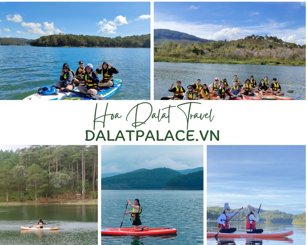 Có những gì trong tour chèo sup hồ Tuyền Lâm của Hoa Dalat Travel