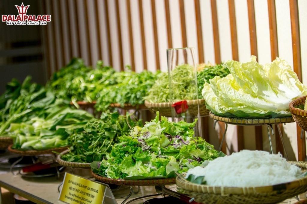 Top các địa chỉ buffet rau ngon, sạch,tươi và chất lượng nhất tại Đà Lạt