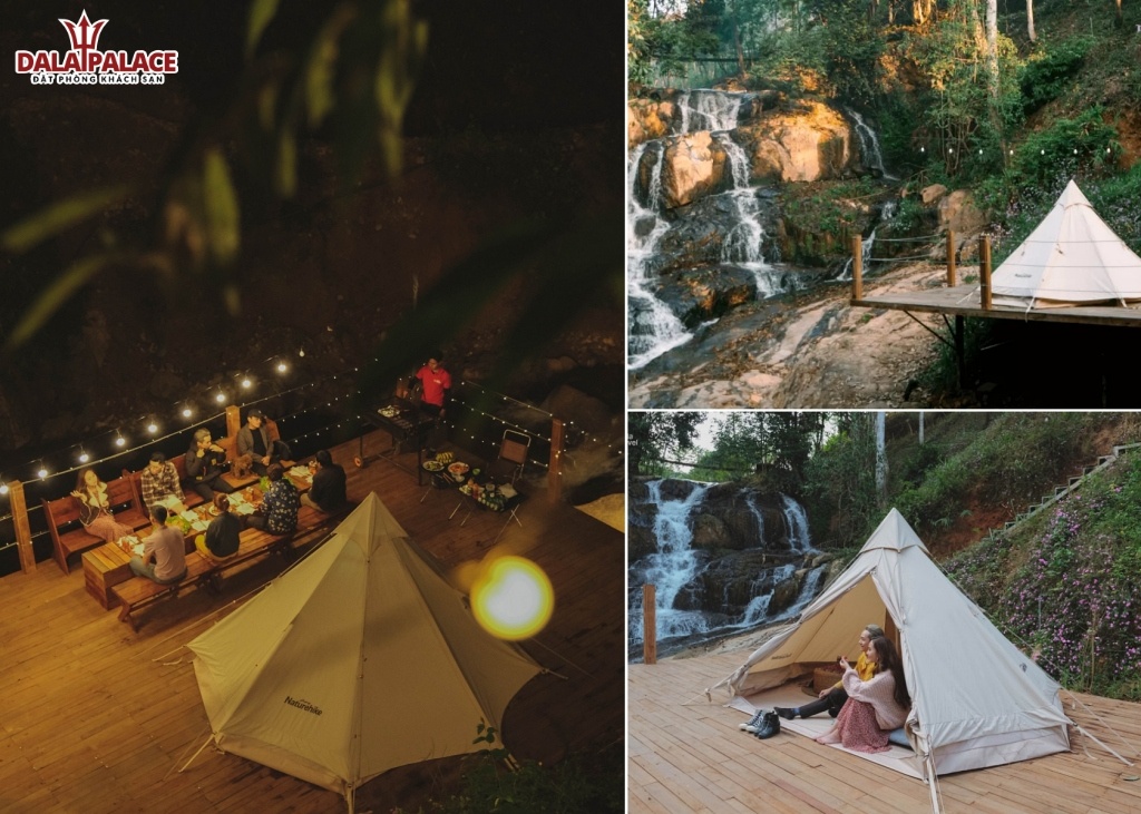 Cắm trại Đà Lạt tại DaLat Waterfall