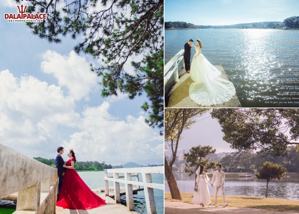 Chụp ảnh cưới ở Hồ Xuân Hương