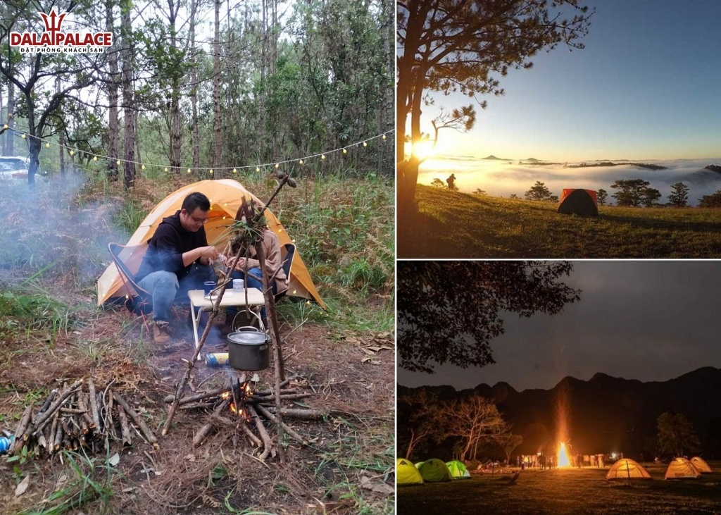 Đỉnh Pinhatt - Camping Đà Lạt giá rẻ