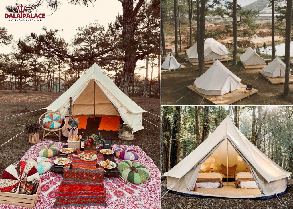 Thuê lều cắm trại ở Đà Lạt giá rẻ