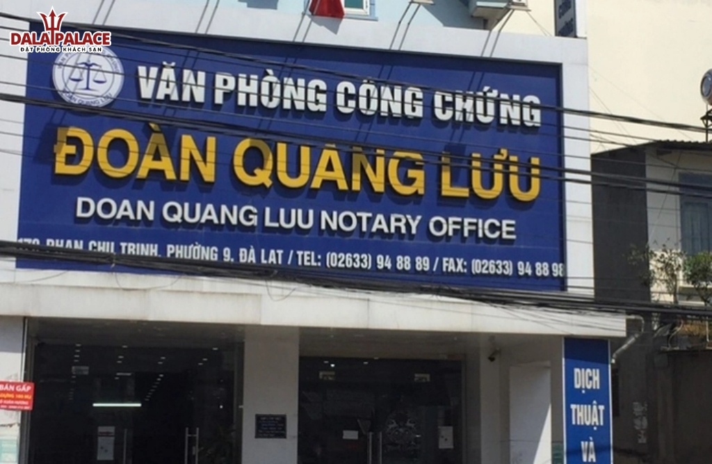 Văn phòng công chứng Đoàn Quang Lưu